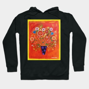 'Flowers in a Decorative Vase' Hoodie